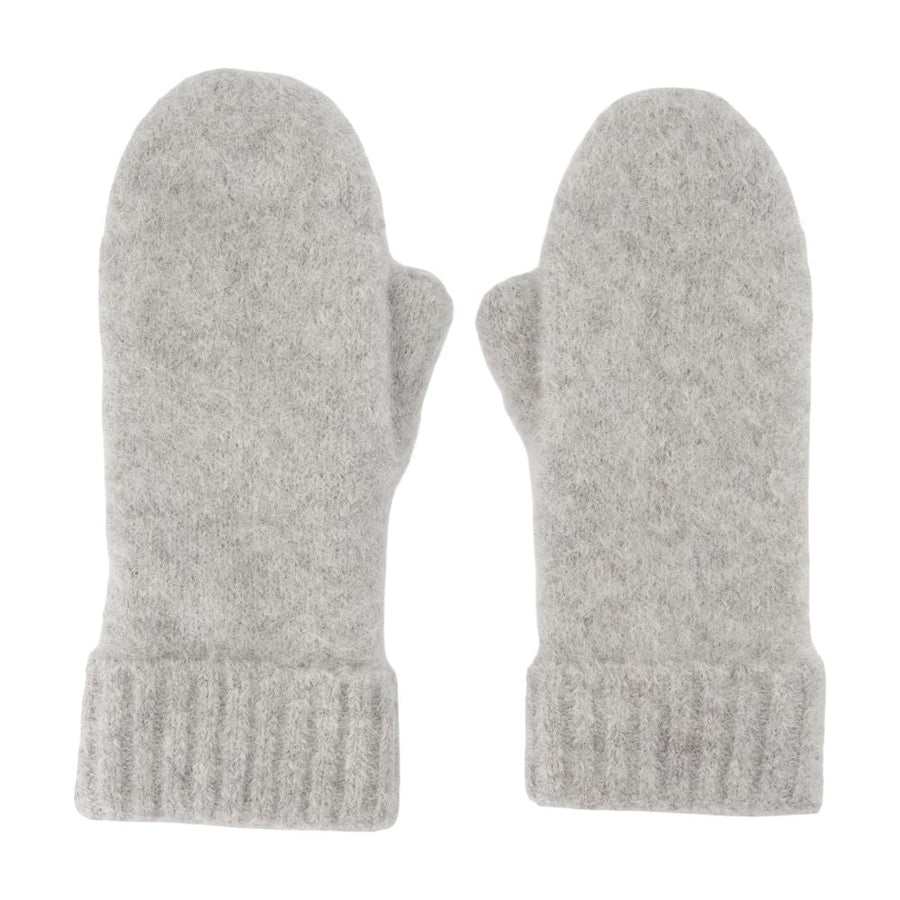 Samsøe Mittens — Gray Wool Glove