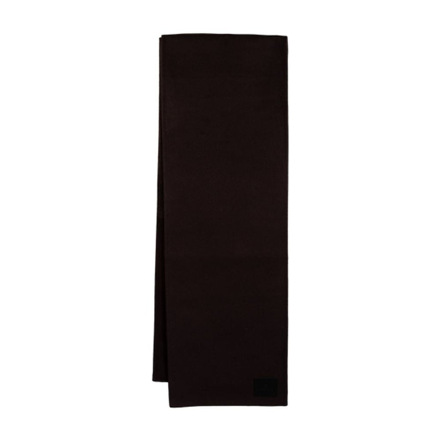 Anine Bing Ava Scarf — Black Wool Scarfs