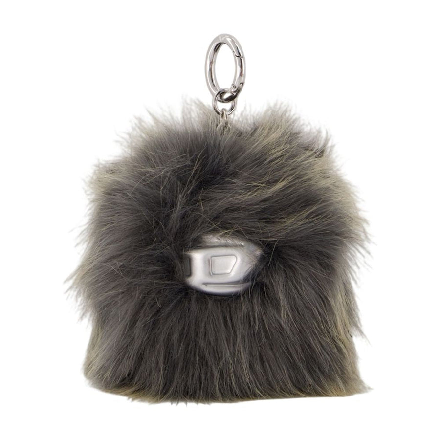 Diesel Faux Fur Monster Hair Clip — Gray Faux_fur Headbands