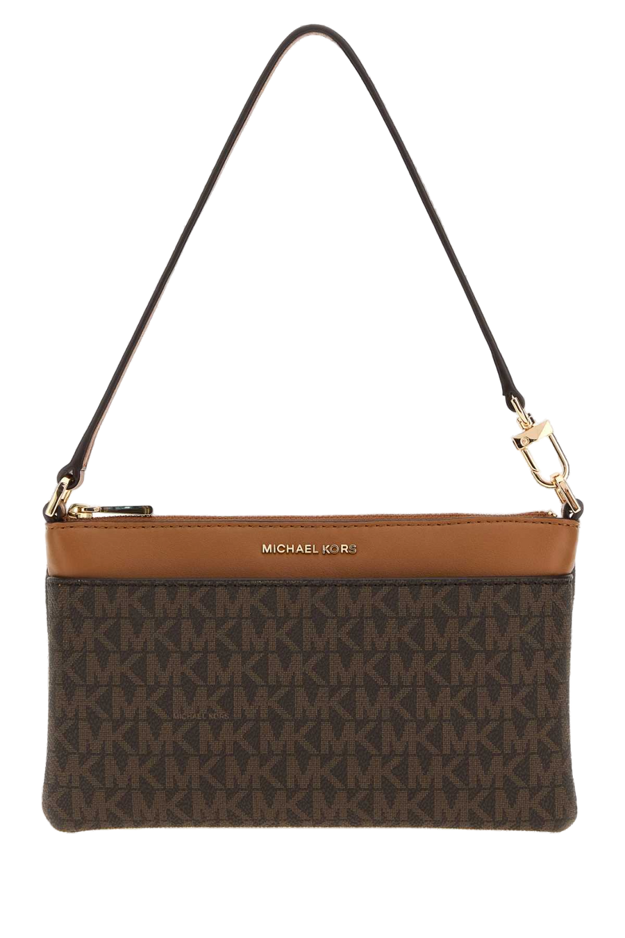 Michael By Kors Conv Clutch — Brown