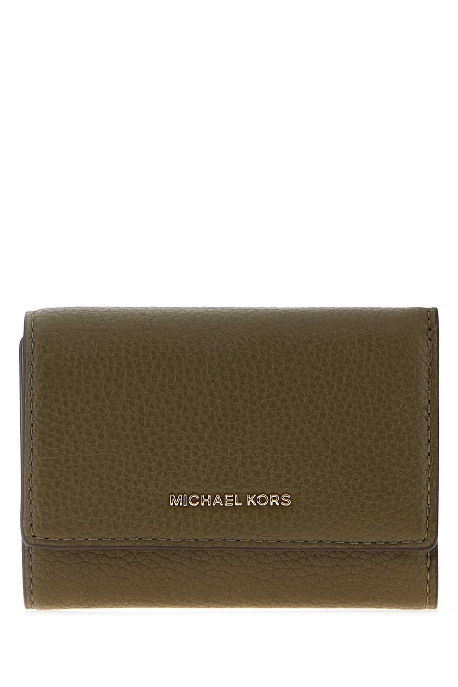 Michael By Kors Trifold Wallet — Green