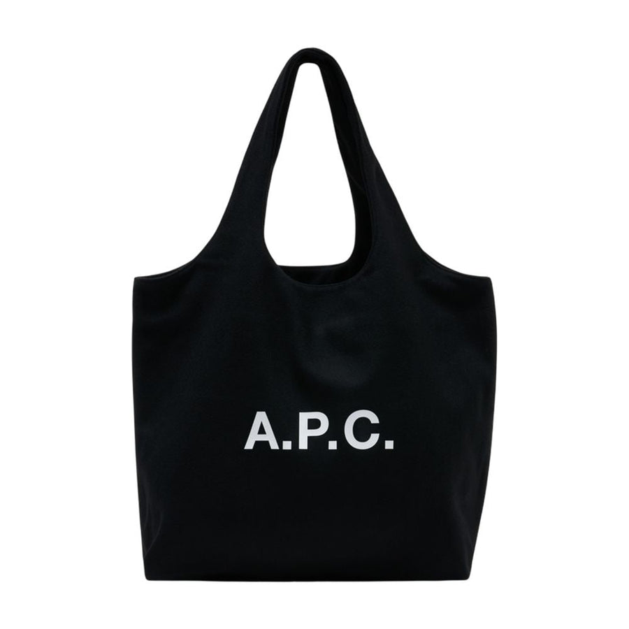 A.p.c. Ninon Tote Bag — Black Wool