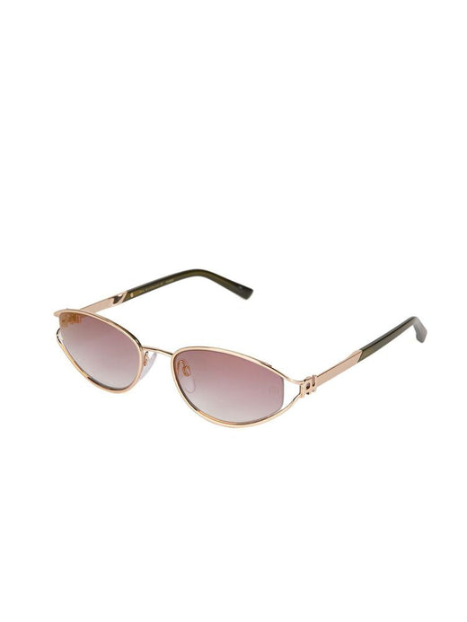 Ana Hickmann Ah3355 Metal-Frame Sunglasses — Gold