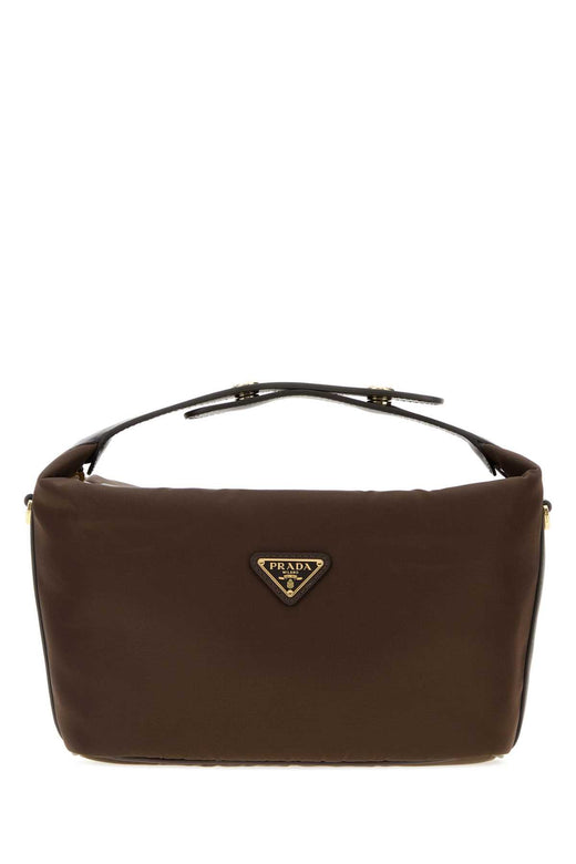 Prada Chérie Shoulder Bag — Brown