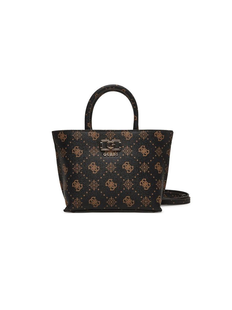 Guess Tote Bag — Black Polyurethane