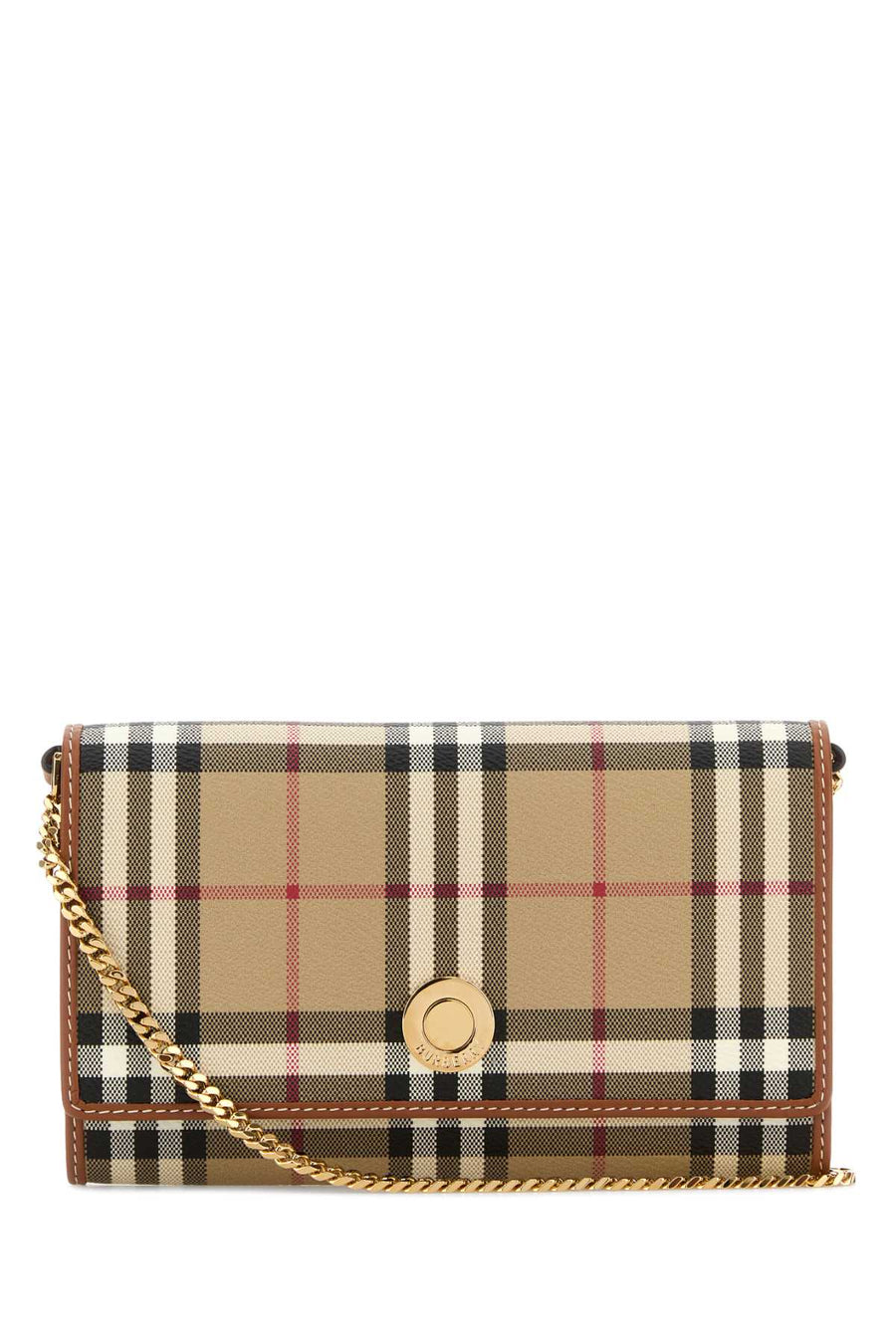 Burberry Hannah Wallet — Tan