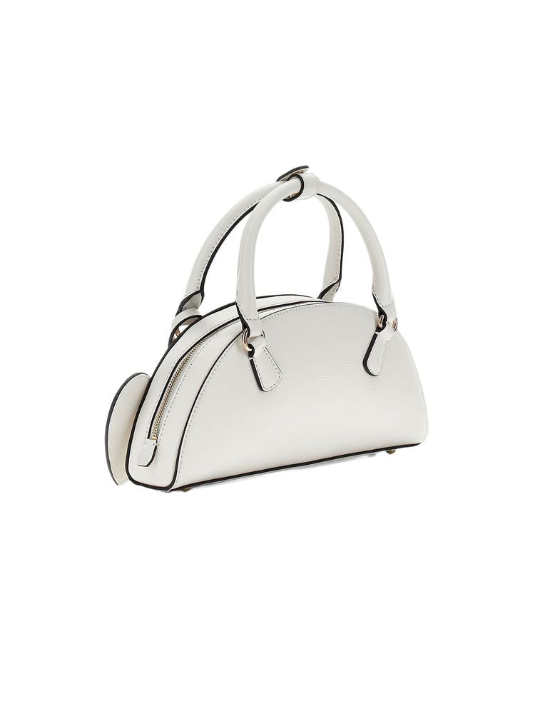 Guess Shoulder Bag — White Polyurethane