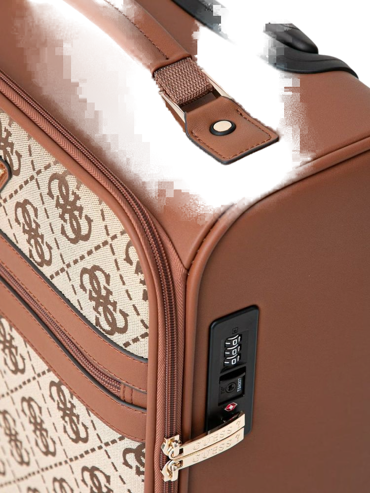 Guess Travel Bag — Cognac Polyester