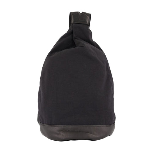 Yohji Yamamoto Hakama Tuck Backpack — Black Synthetic
