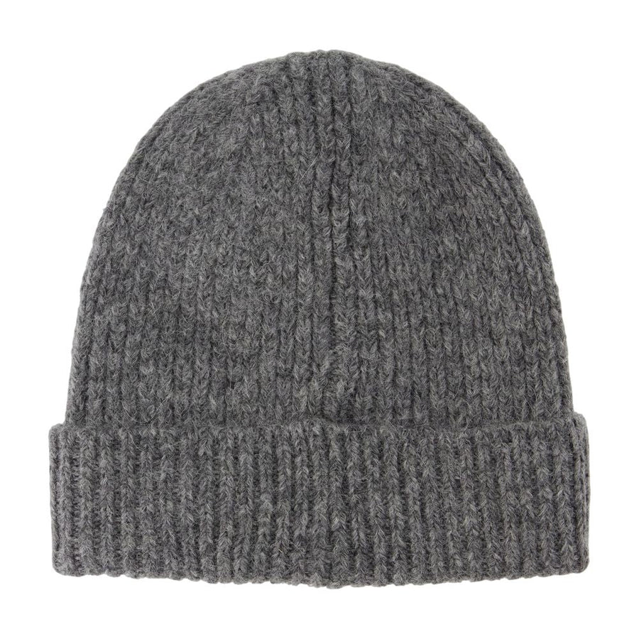Anine Bing A-12-10621-Gry34 Beanie — Gray Wool Beanies