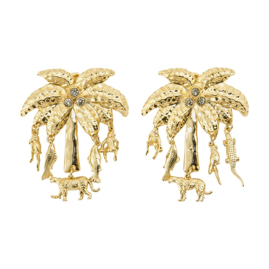 Jacquemus Earrings — Gold Metal