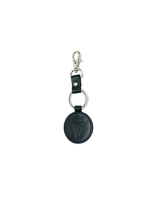 Momo Design Genuine Leather Key Case — Black Belt Buckles