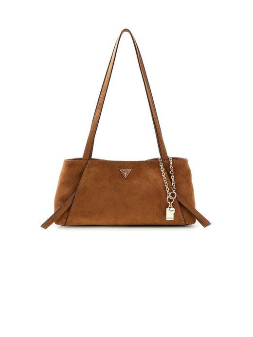 Guess Devon Shoulder Bag — Bronze Polyester