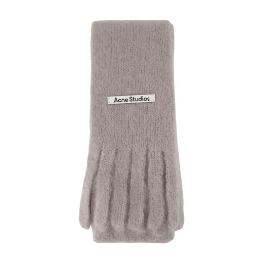 Acne Studios Wool Gloves — Gray