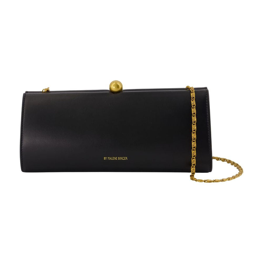 By Malene Birger Clutch — Black Cowhide