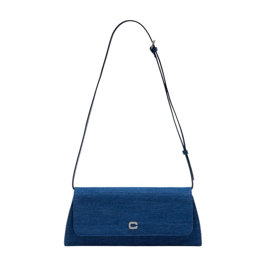 Carel Madeleine Crossbody Bag — Blue Cotton