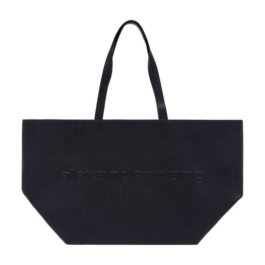 Alexander Wang Punch Tote Bag — Black Calfskin
