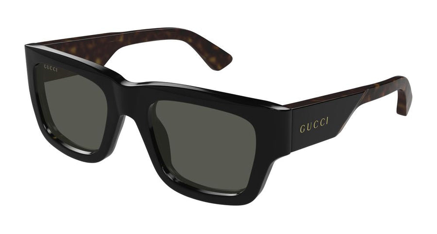 Gucci Gg1668s Sunglasses — Black Acetate
