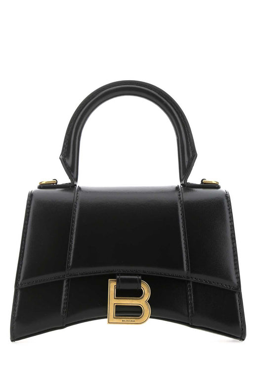 Balenciaga Quilted Calf Leather Top Handle Bag — Black T Domesticated Le