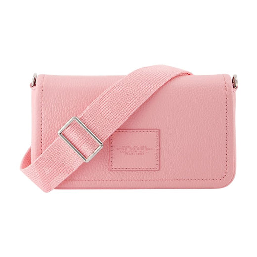 Marc Jacobs Pebbled Cowhide Crossbody Bag — Pink