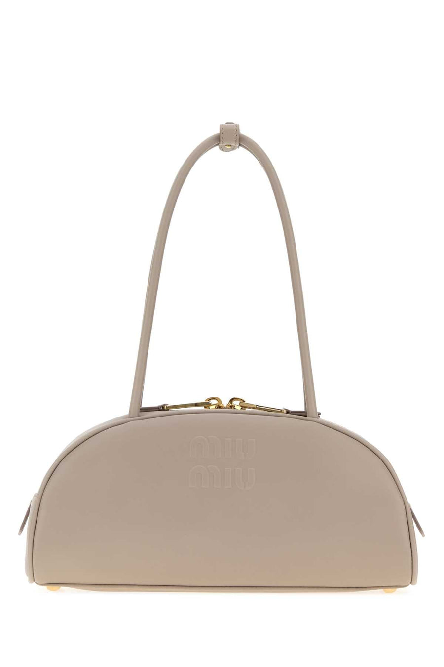 Miu Miu Beau Shoulder Bag — Beige Vitello