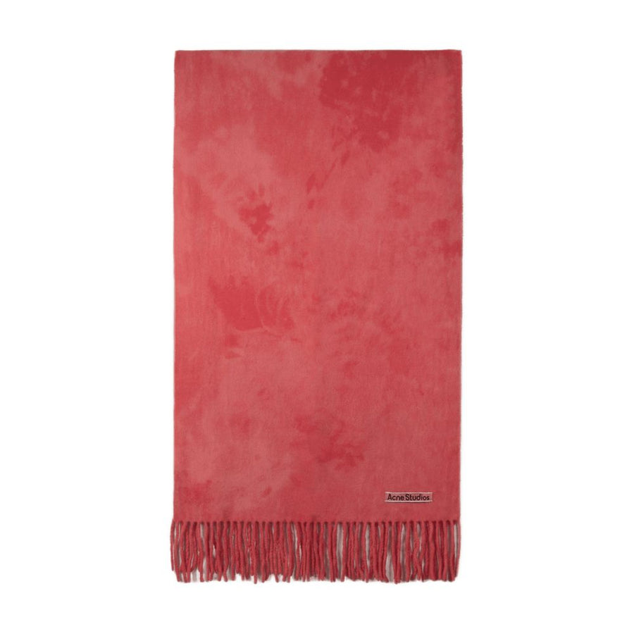 Acne Studios Scarf — Pink Wool Scarfs