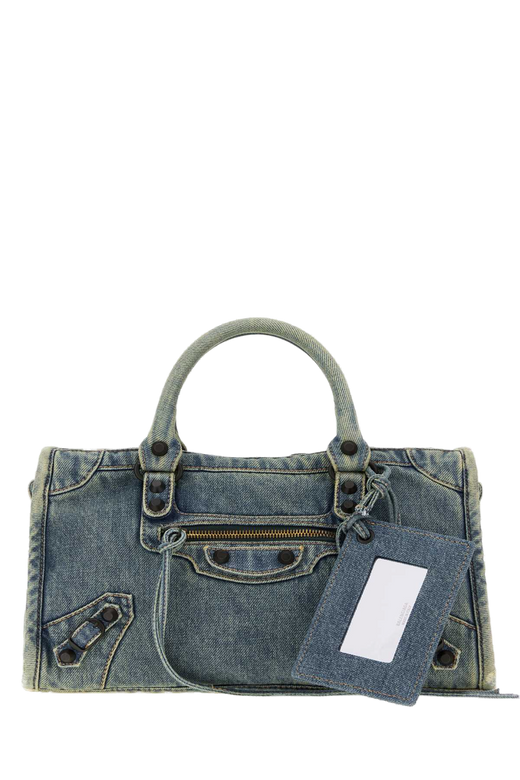 Balenciaga Le City Top Handle Bag — Blue