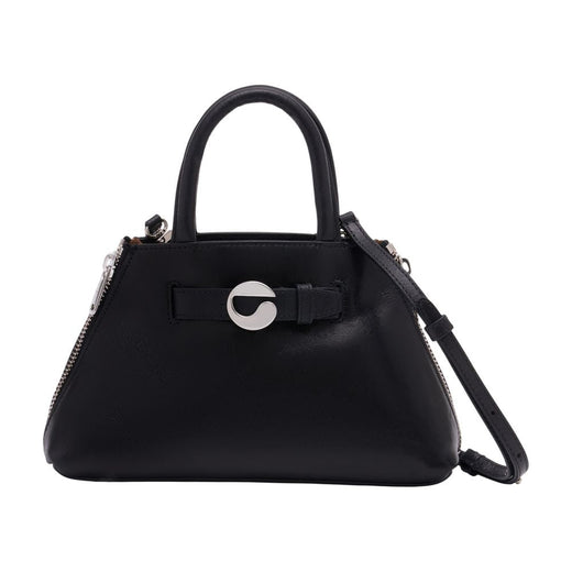 Coperni Data Crossbody Bag — Black Calfskin