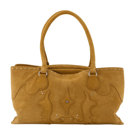 Osoi Shell Brot Tote Bag — Brown Cowhide