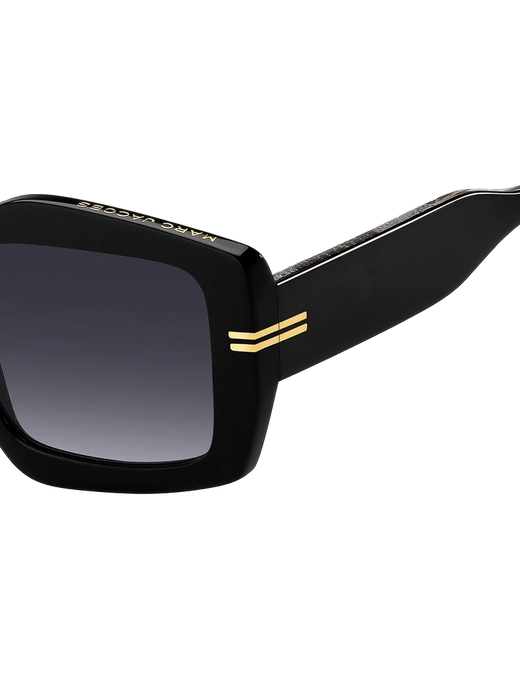 Marc Jacobs Mj Square Acetate Sunglasses — Black