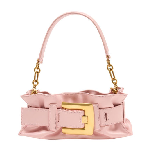 Balmain Shoulder Bag — Pink Calfskin