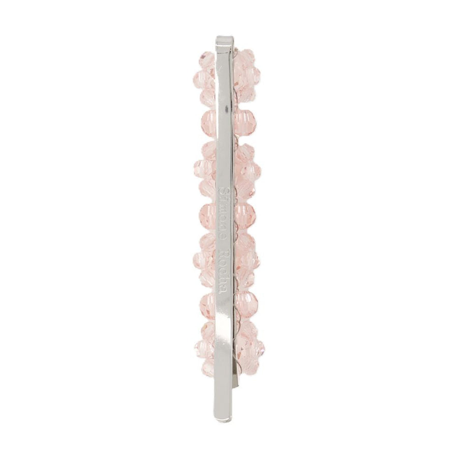 Simone Rocha Synthetic Flower Hair Clip — Pink Pins Claws & Clips