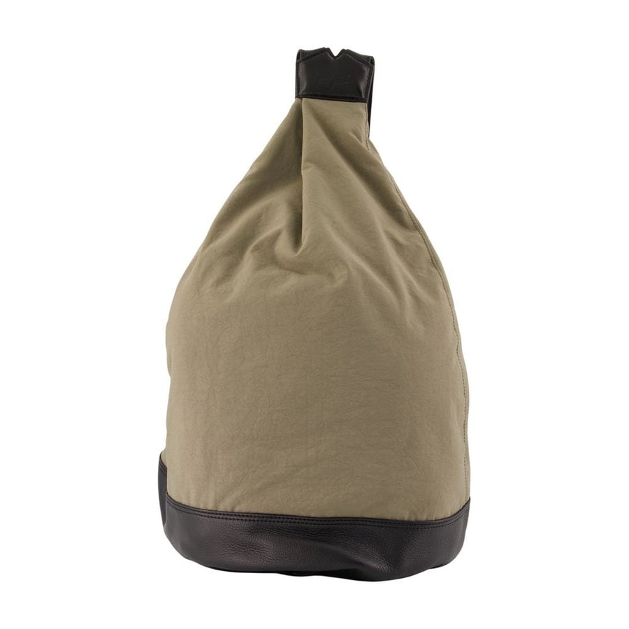 Yohji Yamamoto Hakama Tuck Backpack — Beige Synthetic