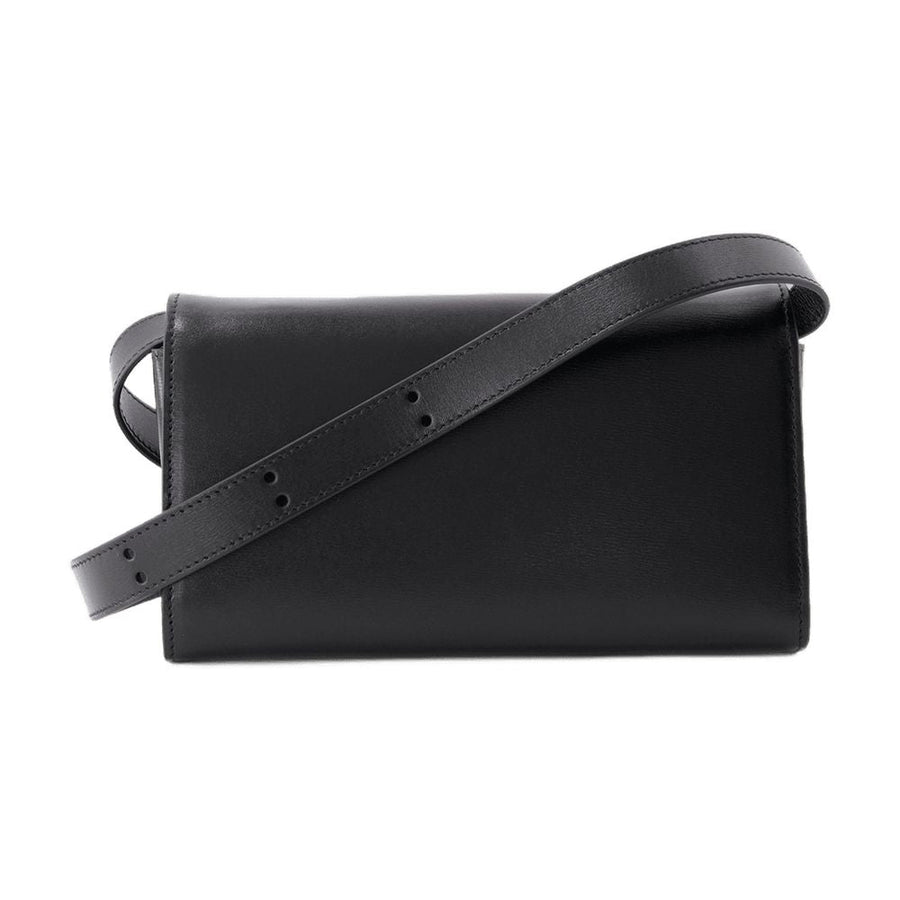 Jil Sander Crossbody Bag — Black Calfskin