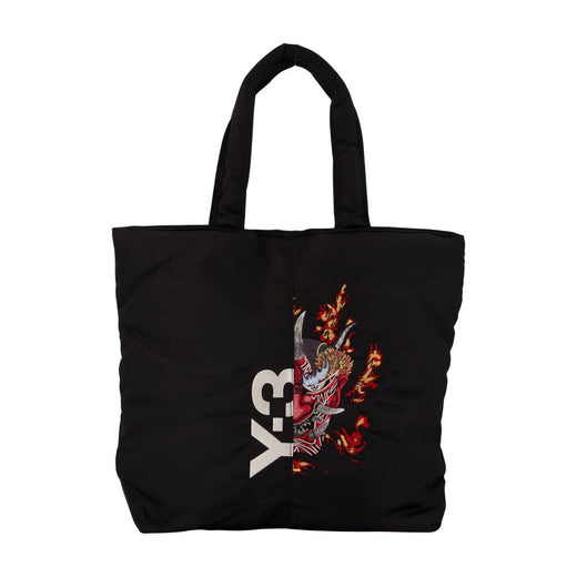 Y-3 Yaksha Tote Bag — Black Nylon