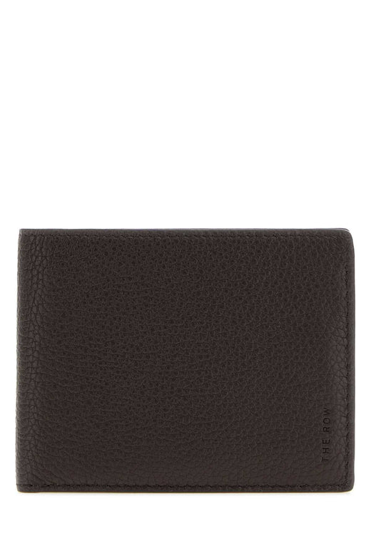 The Row Wallet — Brown Exterior: Leather