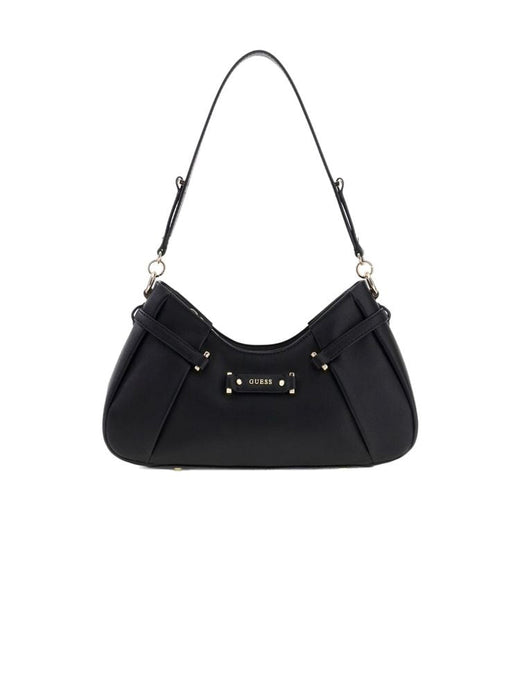 Guess Dorothy Shoulder Bag — Black Polyurethane