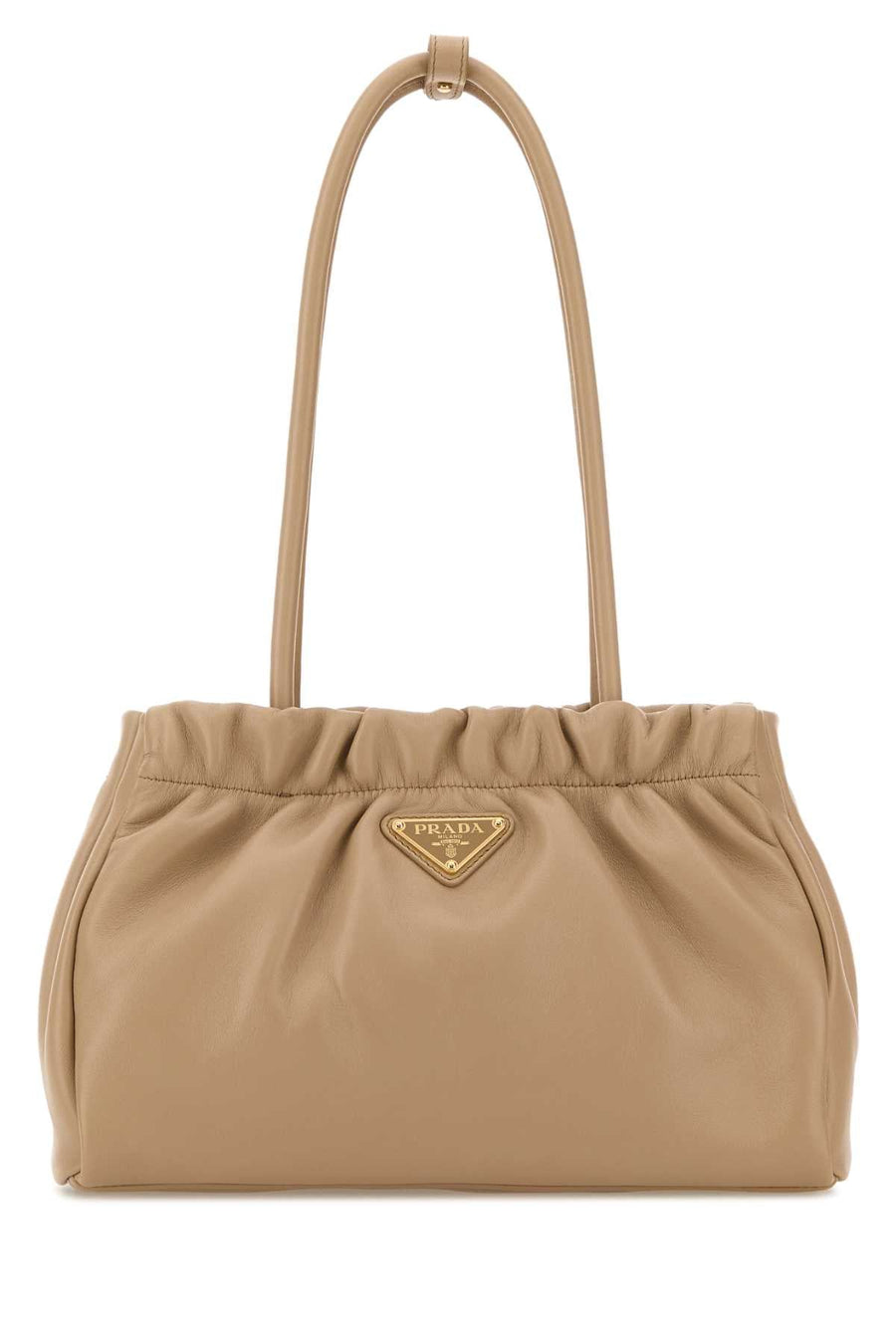 Prada Mano Shoulder Bag — Beige
