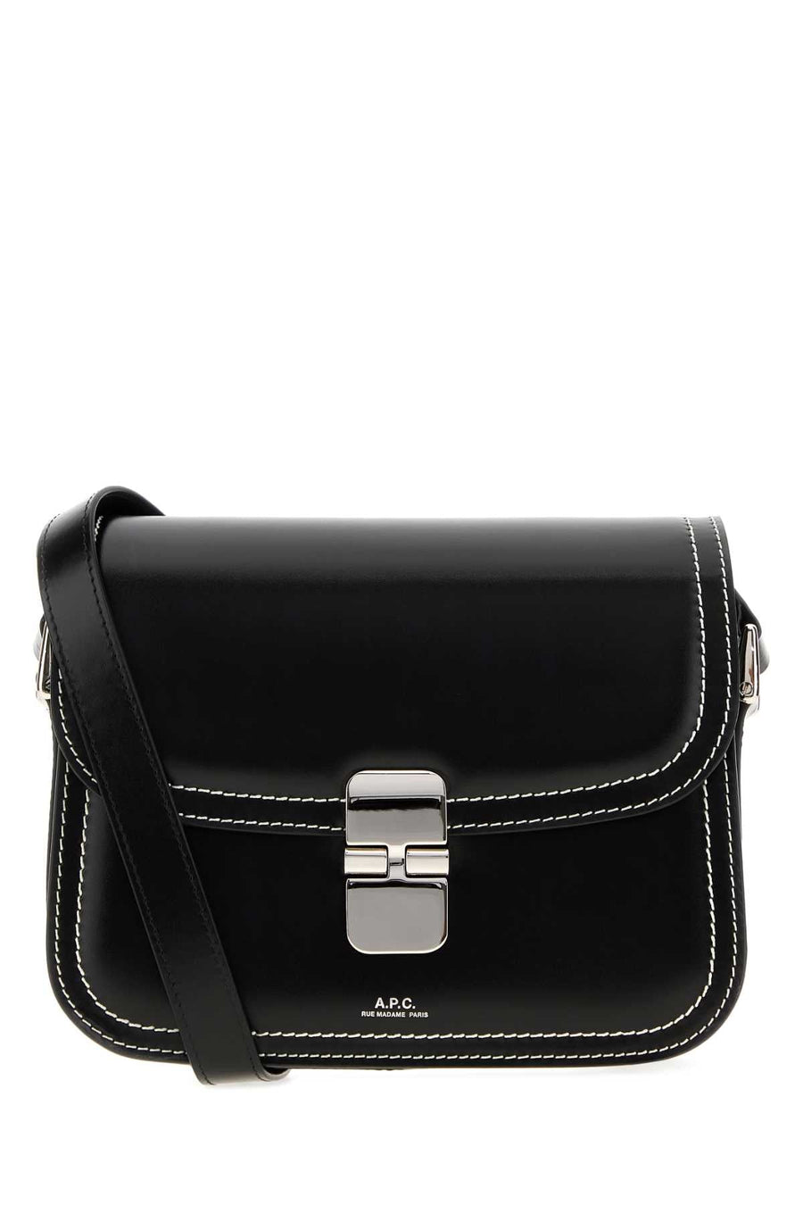 A.p.c. Grace Shoulder Bag — Black