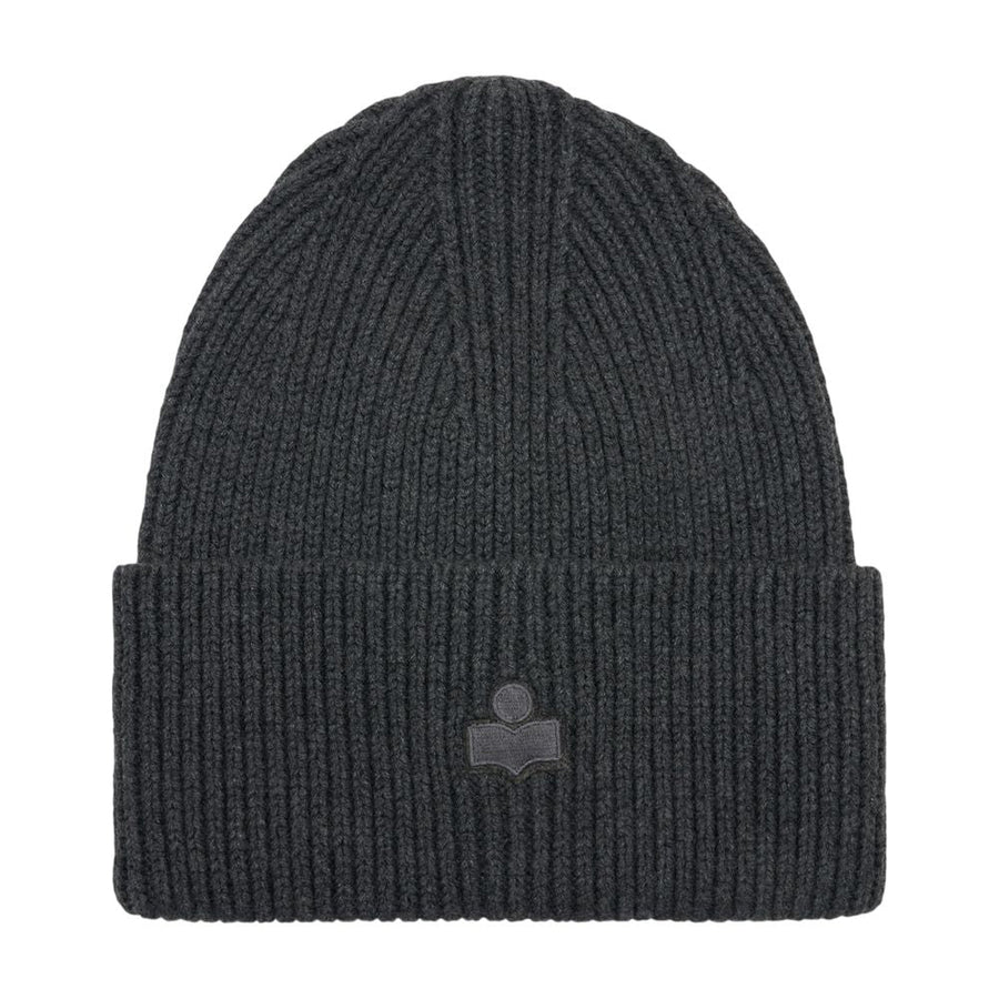 Isabel Marant Be037mfb-D1d02a-02an Beanie — Gray Cotton Beanies