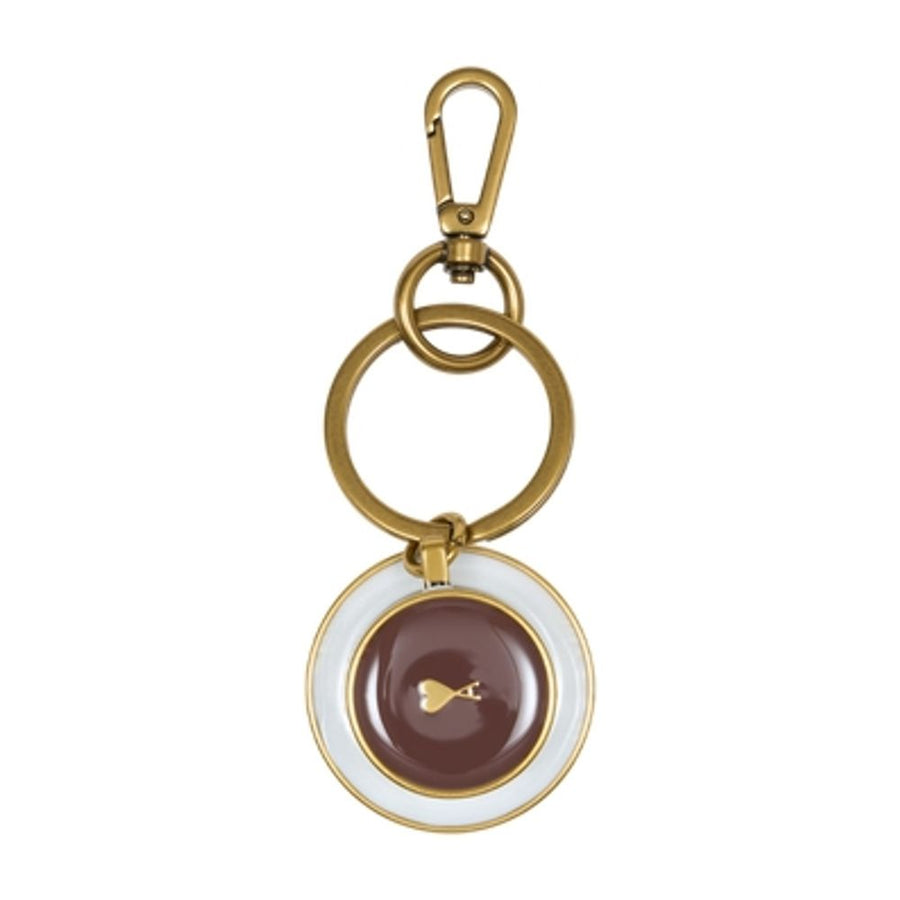 Ami Paris Keychain — Gold Metal Belt Buckles