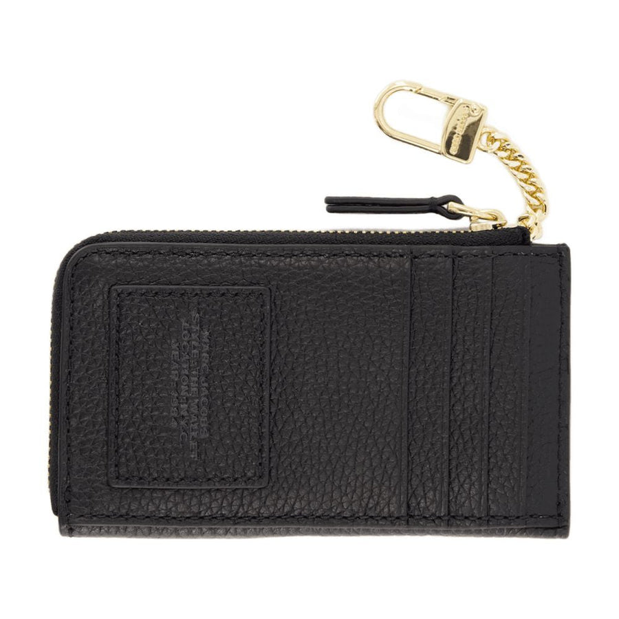 Marc Jacobs Leather Cowhide Wallet — Black