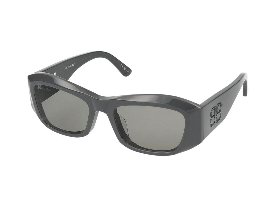 Balenciaga Bb0397sa Grey Acetate Sunglasses —