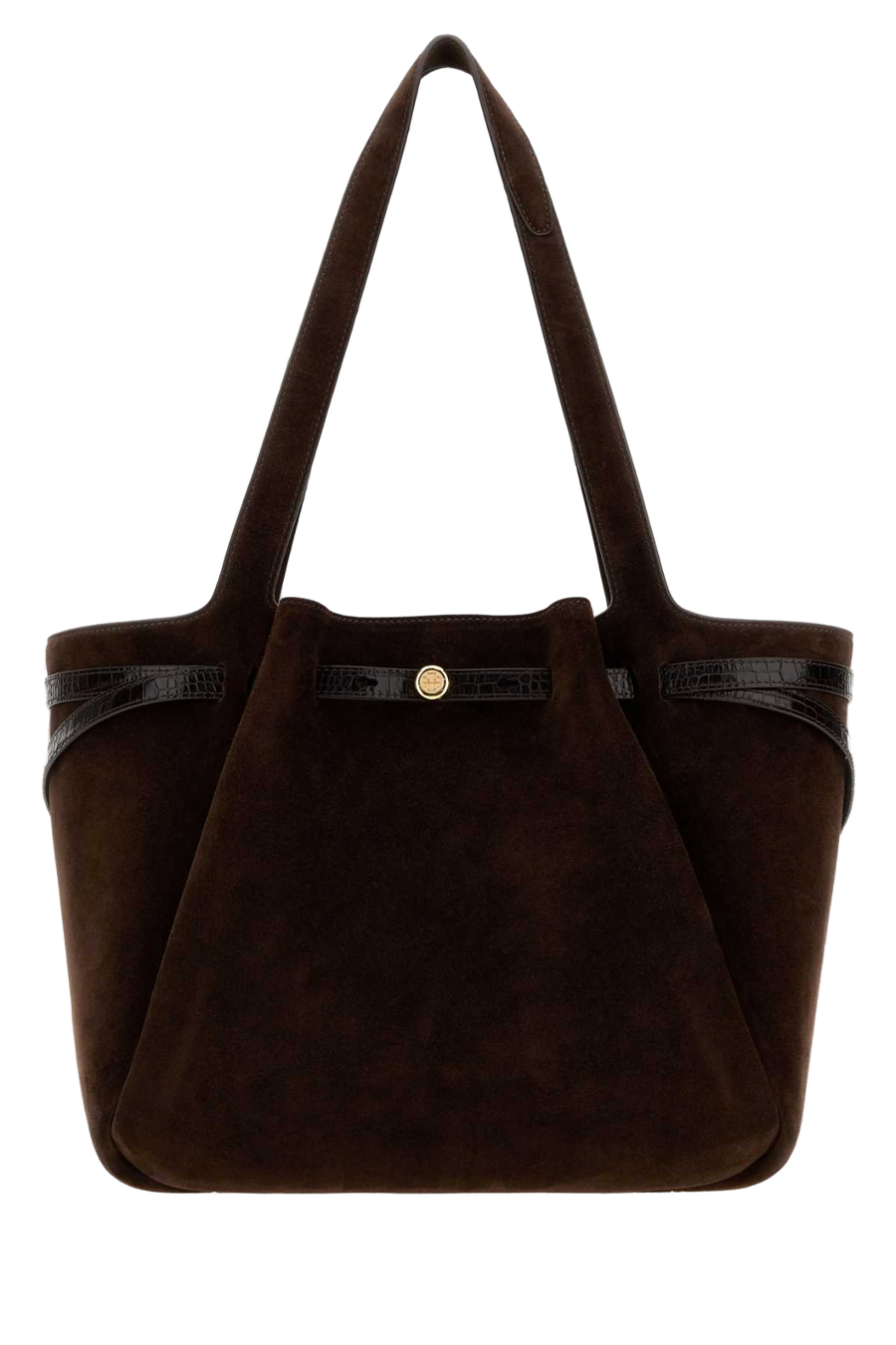 Tory Burch Romy Tote Bag — Brown
