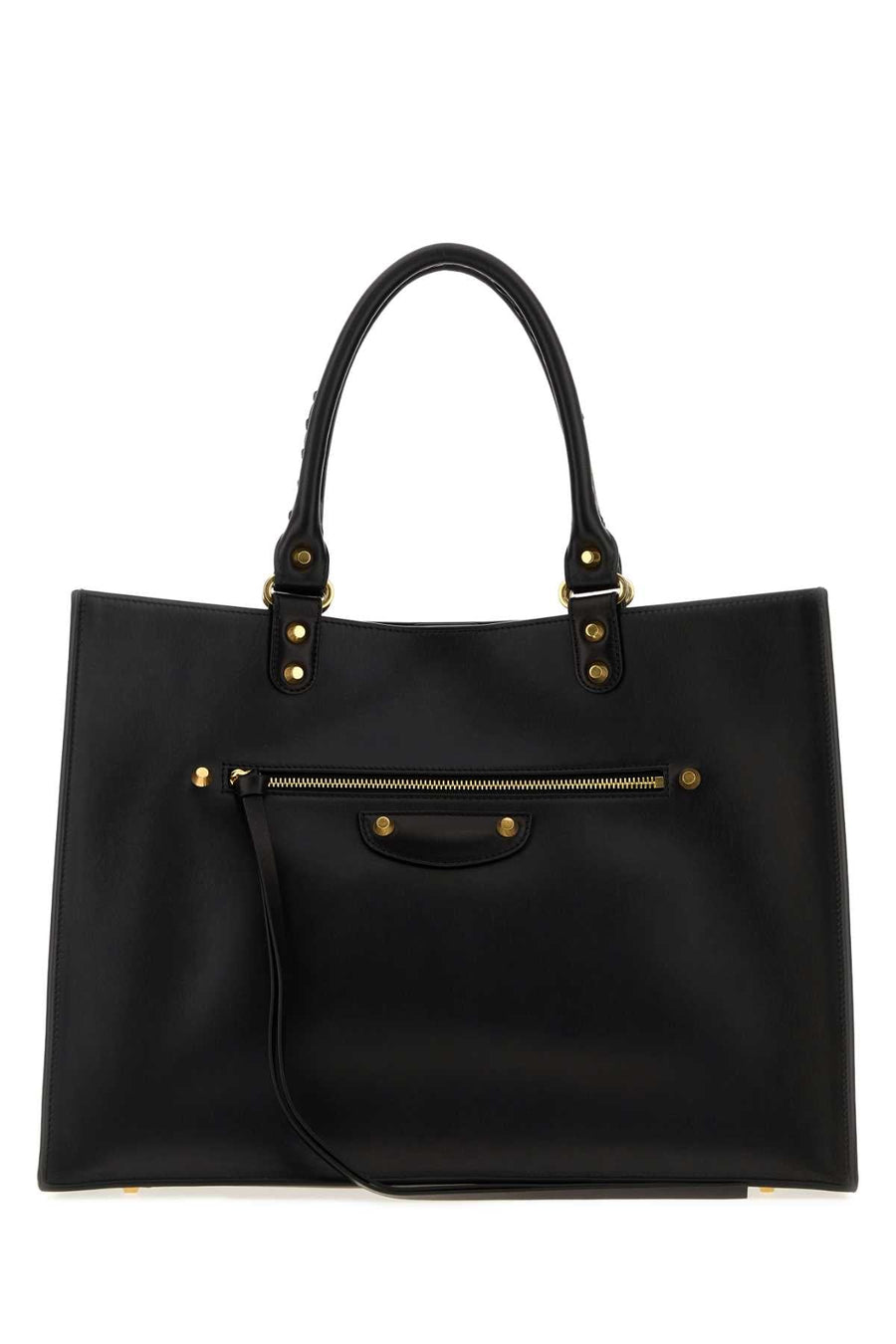 Balenciaga Le City Sleek Tote Bag — Black