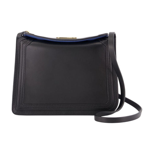 Lanvin Compagnon 16 Crossbody Bag — Black Calfskin