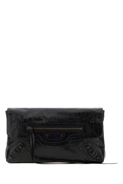 Balenciaga Le City Clutch — Black