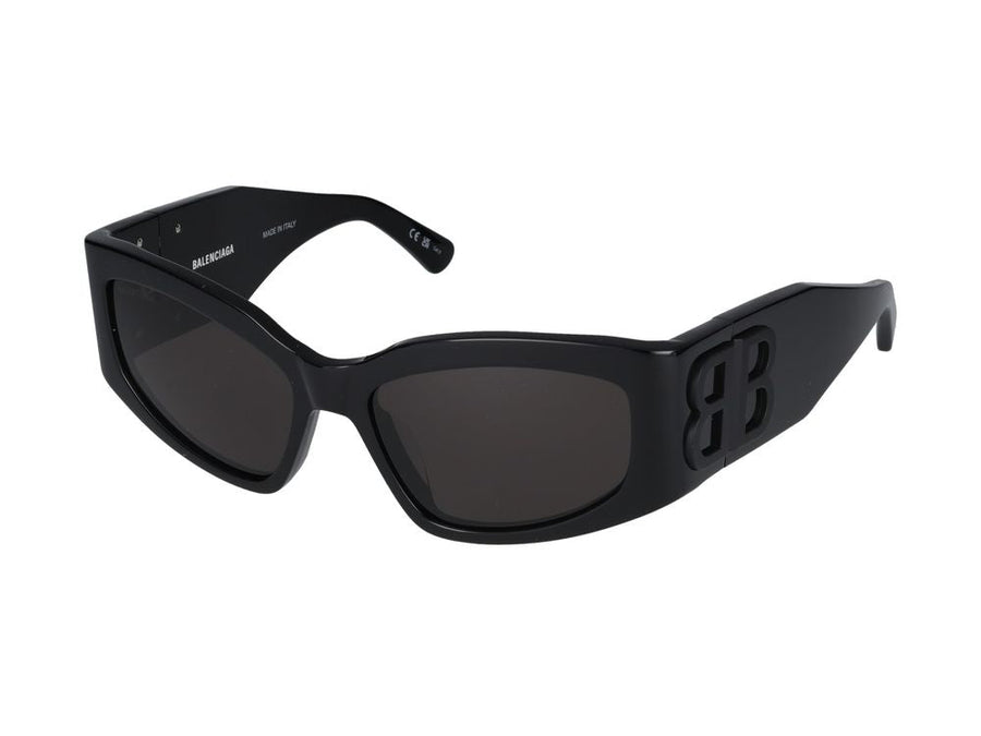 Balenciaga Bb0321s Sunglasses — Black Acetate