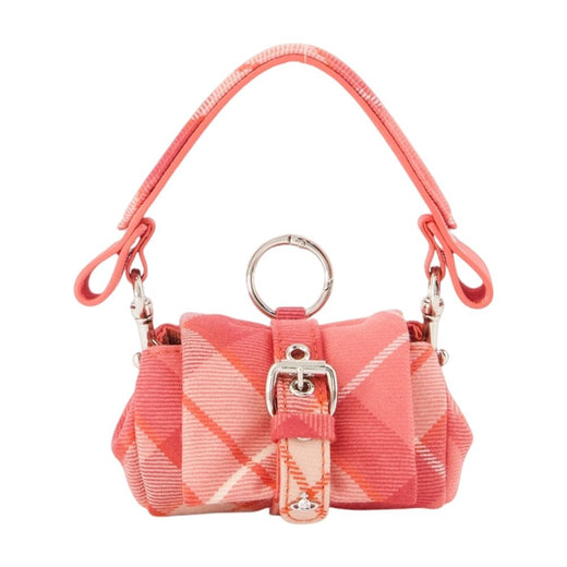 Vivienne Westwood Top Handle Bag — Pink Wool