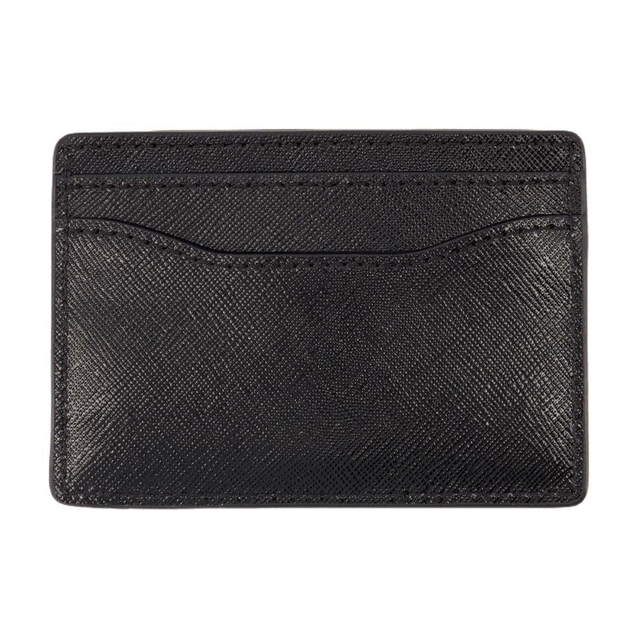 Marc Jacobs Saffiano Calfskin Card Case — Black Cases